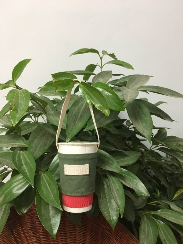 Colorful Canvas cup bag
